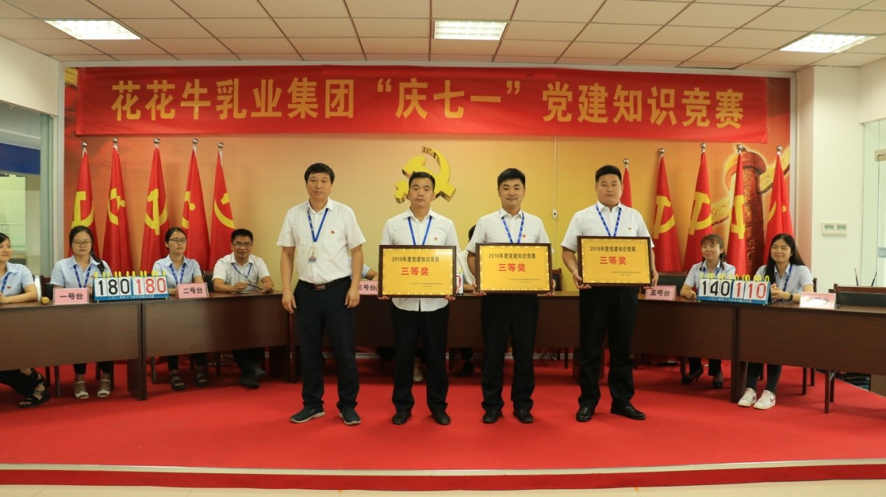知識競賽爭先鋒 比學趕超展風采 —— 花花牛乳業(yè)集團黨委舉辦慶 “七一”黨建知識競賽 知識競賽爭先鋒 比學趕超展風采 —— 花花牛乳業(yè)集團黨委舉辦慶 “七一”黨建知識競賽