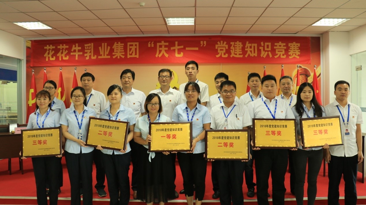 知識競賽爭先鋒 比學趕超展風采 —— 花花牛乳業(yè)集團黨委舉辦慶 “七一”黨建知識競賽 知識競賽爭先鋒 比學趕超展風采 —— 花花牛乳業(yè)集團黨委舉辦慶 “七一”黨建知識競賽