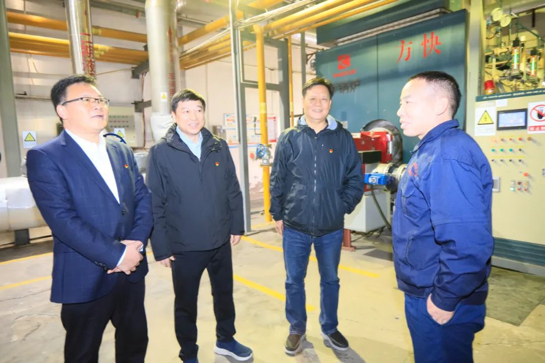 新春慰問送關懷——集團黨委書記、董事長慰問春節(jié)期間堅守崗位的一線職工