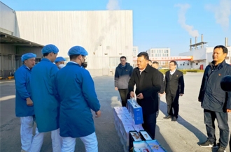 春節(jié)送溫暖，慰問暖人心丨集團(tuán)黨委書記、董事長慰問春節(jié)期間堅(jiān)守崗位的一線職工